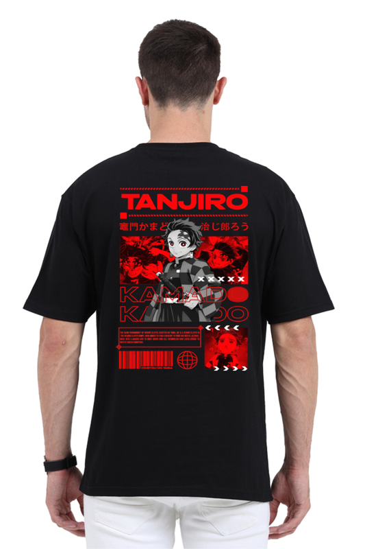 TANJIRO KAMADO UNISEX OVERSIZED T-SHIRT