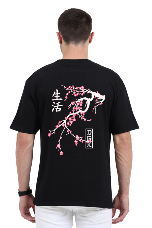 THE SAKURA UNISEX OVERSIZED T-SHIRT