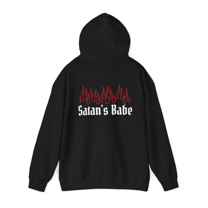 SATAN'S BABE GIRLS OVERSIZED HOODIE